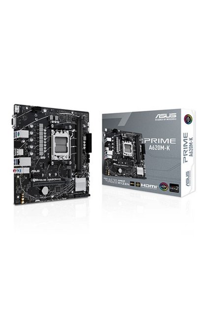 ASUS PRIME A620M-K DDR5 HDMI PCIe 16X v4.0 AM5 mATX