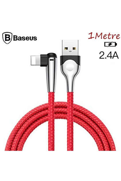 Mvp İPhone İçin Mobil Oyuncu Usb Şarj Kablosu 1 Metre KIRMIZI