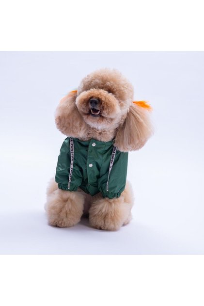 Haki Pluvia v25 Köpek Mont Köpek Yağmurluk Köpek Kıyafeti Köpek Elbisesi