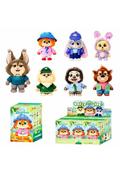 Zootopia 2 Zootropolis Peluş Anahtarlık Figür Kutu Oyuncak Blind Box (1 ADET)