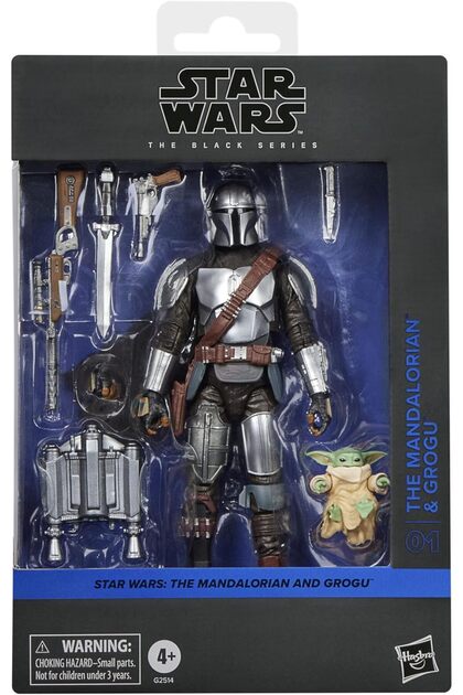 Hasbro Star Wars Black Series The Mandalorian & Grogu Deluxe, Star