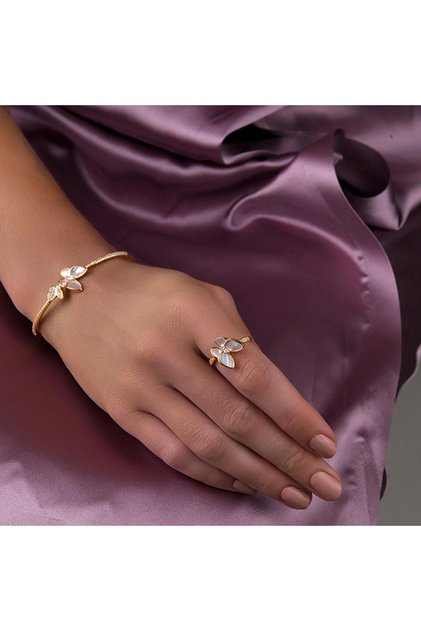 Butterfly Grace Bangle & Ring Set
