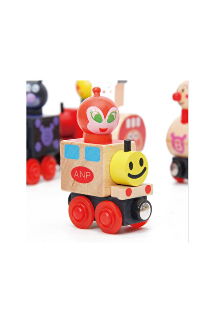 direkstoktan Anpanman Manyetik Ahşap Tren Vagonları Magnetic