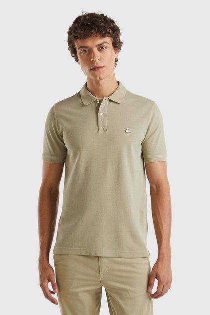 Bej Men's Erk_Regular Fit Short Sleeve Polo T-Shirt Model Code: 3089J31790W9