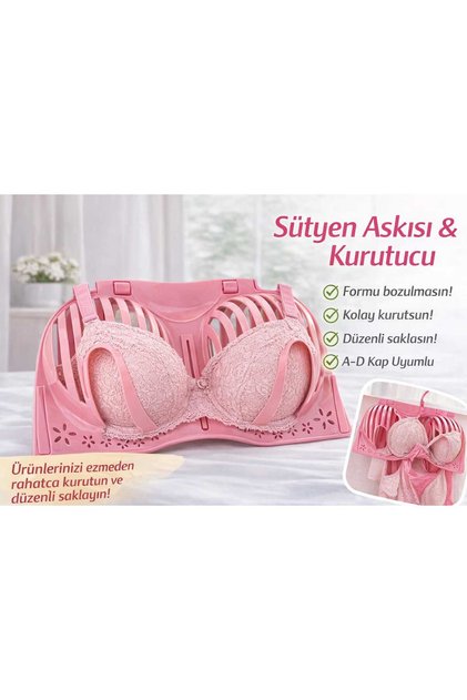Sütyenlerinizin formu bozulmasın .. Koruma - Saklama - Kurutma Aparatı