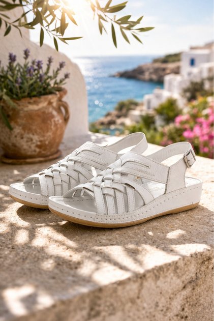 Genuine Leather Sandals Model Name: Natura
