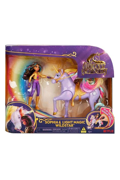 UNICORN AKADEMİ SETİ PAPUSA SOPHIA SI UNICORNUL LIGHTSTAR