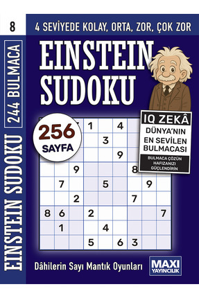 MAXİ Sudoku Dahilerin Sayı ve Mantık Oyunu 01. - Fiyatı, Yorumları