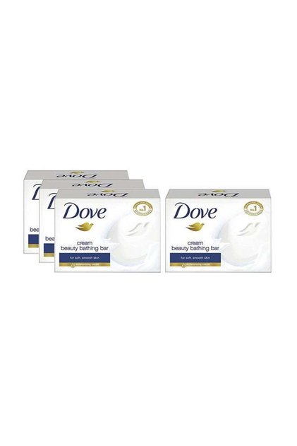 Pack Of 4 Cream Beauty Bathing Bar 300grams