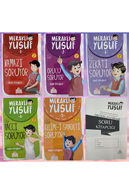 İSLAM'IN ŞARTLARI / 5 Books / Assessment Booklet with Gift for Children / HALİT ERTUĞRUL