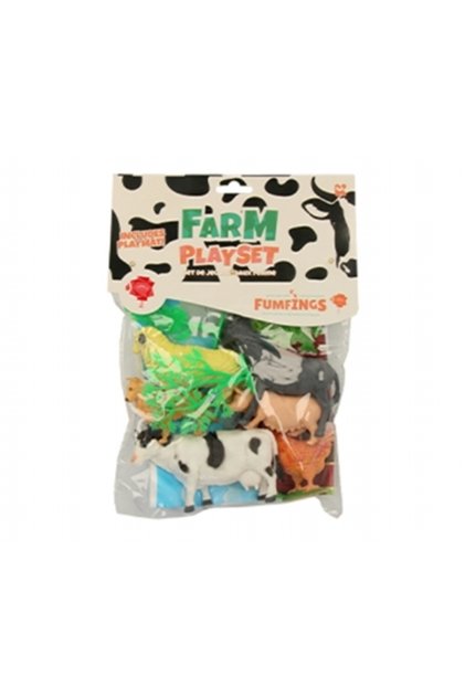 Set de joacă - Animale de la fermă din plastic