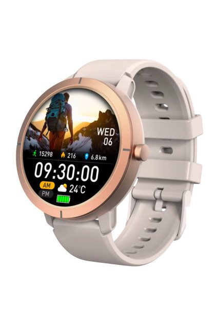Смарт часовник HidraNav, AMOLED 1.32 инча, GPS, водоустойчив до 5ATM, 170 спортни режима, 7-дневен живот на батерията