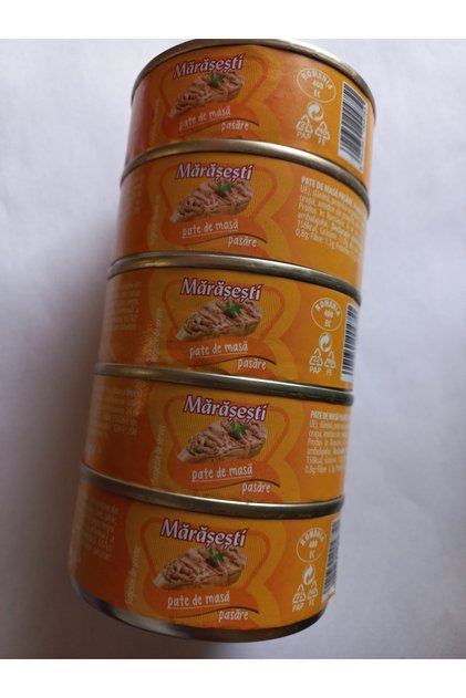 Pate cu ficat de pasăre/Pachet 5 Bucăți