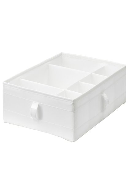 Beyaz Çok Amaçlı Gardırop Düzenleyici 44x34x11 cm