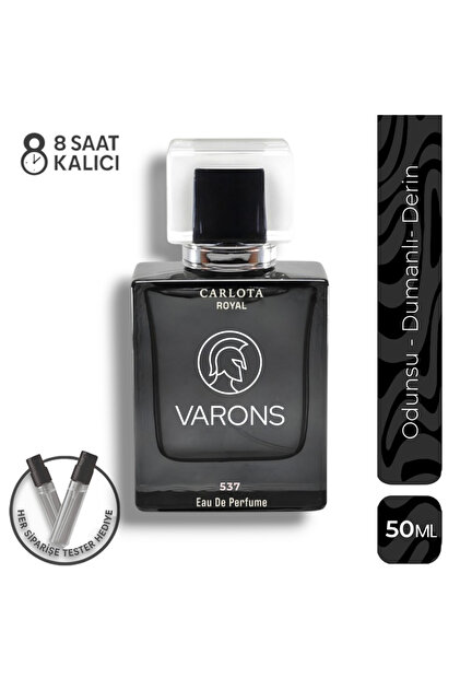 CARLOTA VARONS Erkek Parfüm 50 ML | Aromatik Koku | Royal Seri