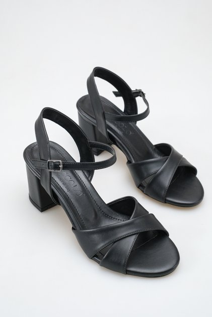 Platform Thick Heeled Bridal Shoes with Ankle Buckle Stylish Evening Dress Wedding Sandals with Buckle Platform
