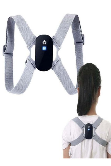Smart Posture Corrector, Upper Back Brace with Vibration Intelligent Posture Reminder, For Unisex