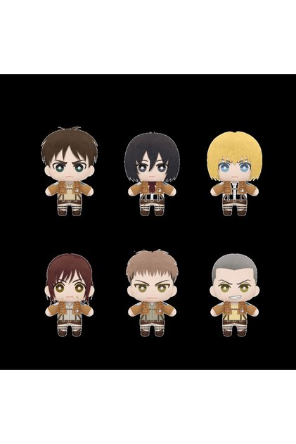 Attack On Titan 6 " Tomonui Plush by (1 Random)