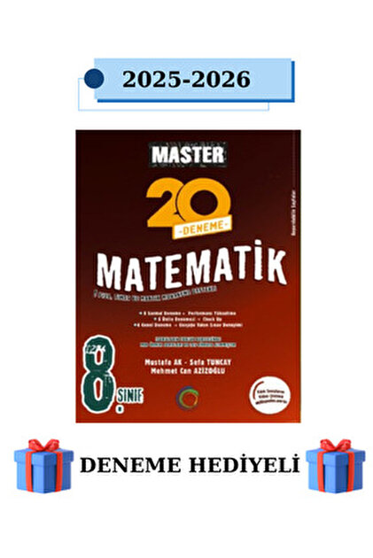 Okyanus Yayınları 8. Sınıf Master 20 Türkçe Denemesi - Fiyatı