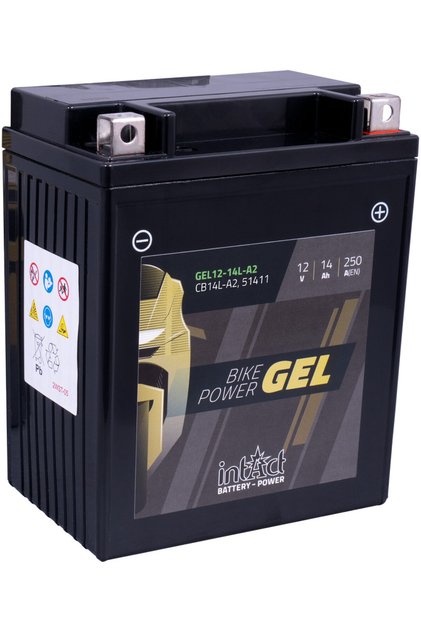 Baterie de motocicletă intactă GB14L-A2 Gel 12V 14Ah 250 En