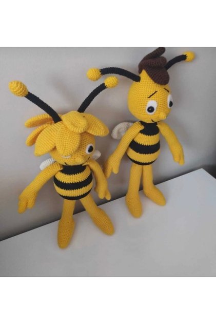 Arı maya ve willy amigurumi
