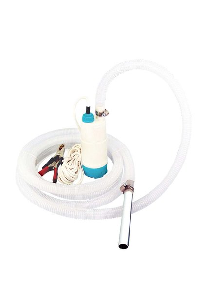 Electric Liquid Transfer Pump, Water Submersible, White
