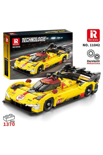 REOBRIX Technic 11042 Ferrari 499P Araba Yaratıcı Yapı Blok Seti