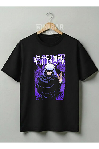 Jujutsu Kaisen Printed Anime Design Unisex Premium Printed 100% Cotton T-Shirt