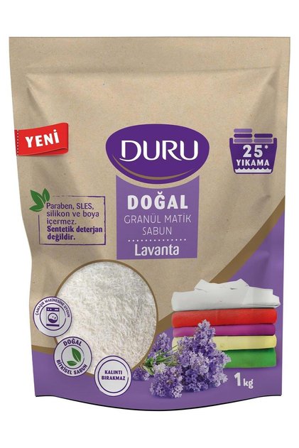 Lavanta Kokulu Doğal Granül Matik Sabun 1 kg