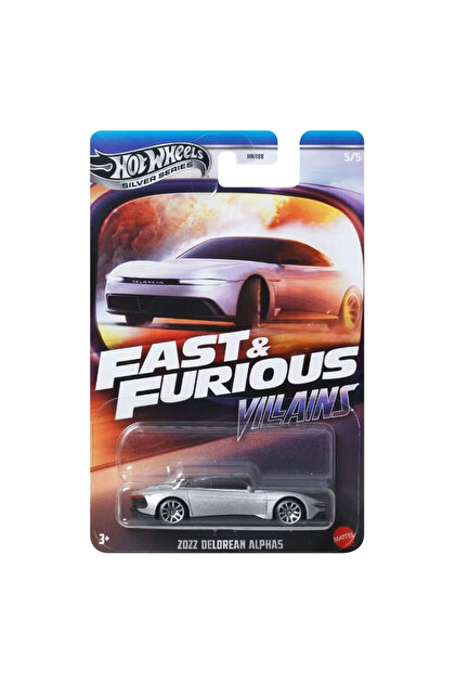 HOT WHEELS Fast And Furious Villains - 2022 Delorean Alphas