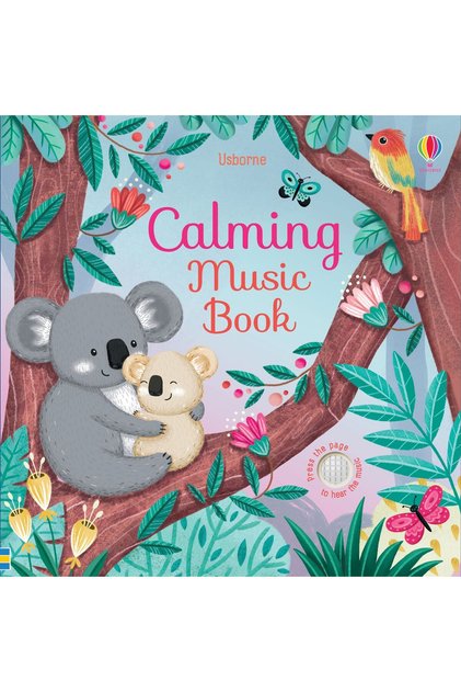 Carte de muzică, CALMING MUSIC BOOK , Usborne , + 6 luni