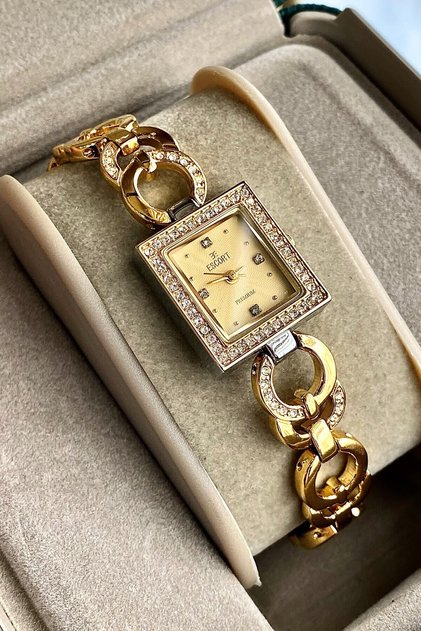 Ecs01 Women's Wristwatch with Steel Strap