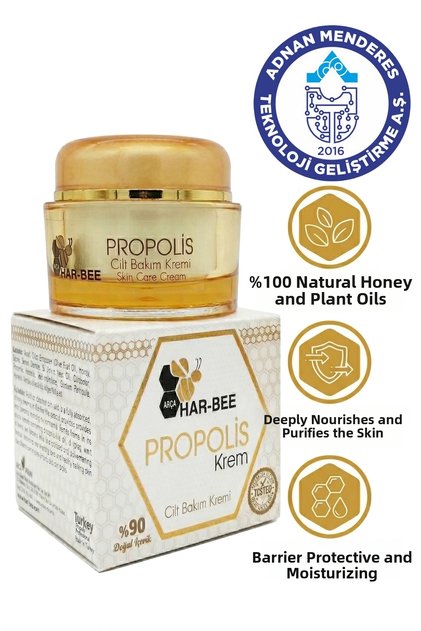 Propolis Skin Care Cream with Intensive Moisturizing and Repairing Effects 50ml