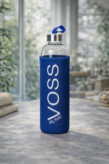 Healthy Glass Water Bottle 1000 Ml Water Bottle, 1lt Sports Water Bottle with Case