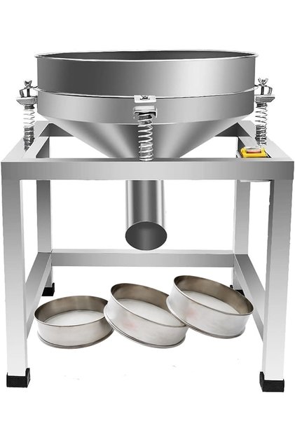 Automatic Sieve Shaker Vibrating Machine 60/80/150 Mesh Commercial Electric Sifter Shaker