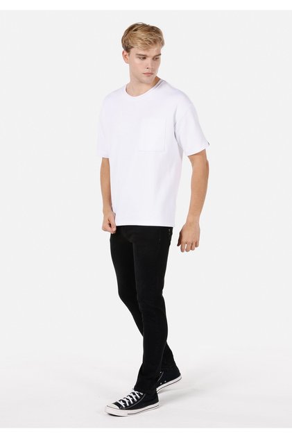 Skinny Fit High Waist Slim Fit Men's Black Jean Pants