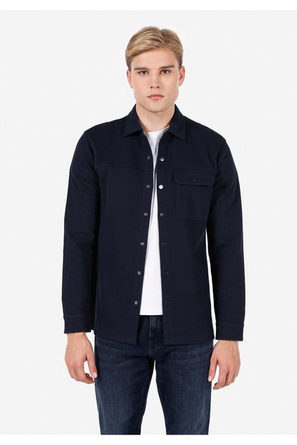 Regular Fit Men's Navy Blue Jacket