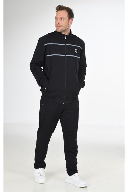 Cotton Plus Size Men's Tracksuit Set 201514