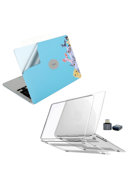 Mcstorey Apple Macbook Air M2-m3-m4 Kılıf 13.6inç Yapıştırma