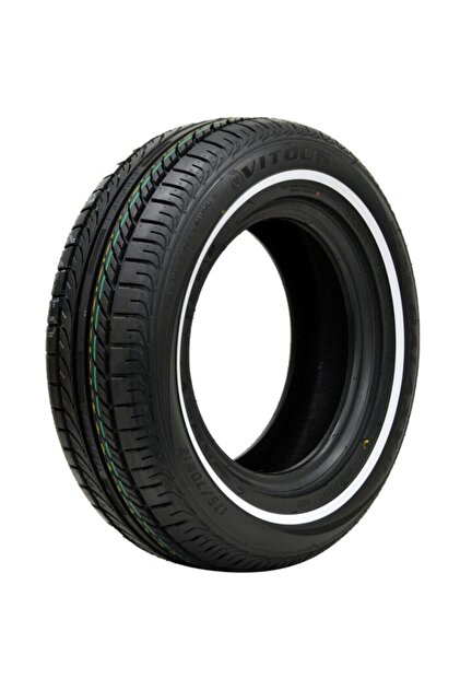 Vitour 185/60R13 80V WSW Beyaz Yanak Galaxy F1 Oto Yaz Lastiği