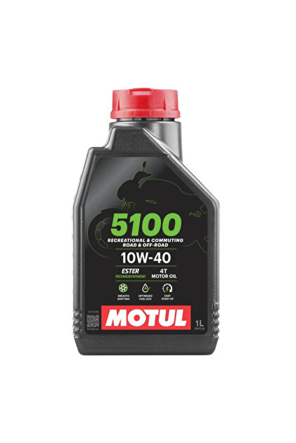 5100 10W40 Yeni Nesil Motosiklet Yağı 1 Lt.