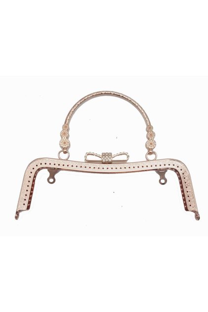 21 Cm Ribbon Model Light Gold Bag Clip