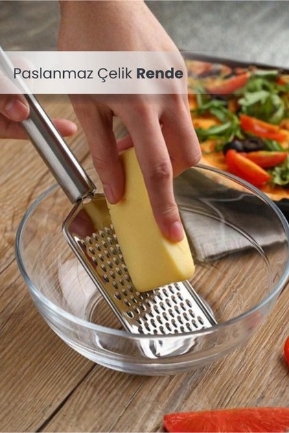 Stainless Steel Cheddar Carrot and Garlic Grater