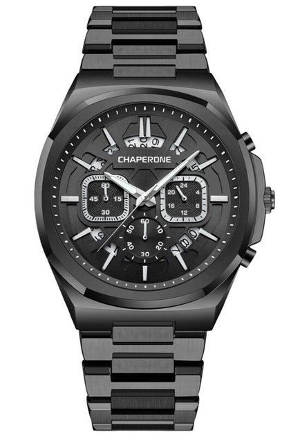 Ch154M Men's Wristwatch with Metal Band