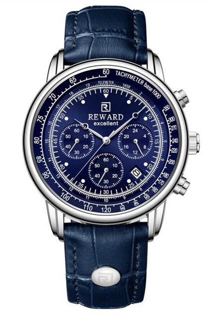 Rd833324Mleather Band Men's Wristwatch
