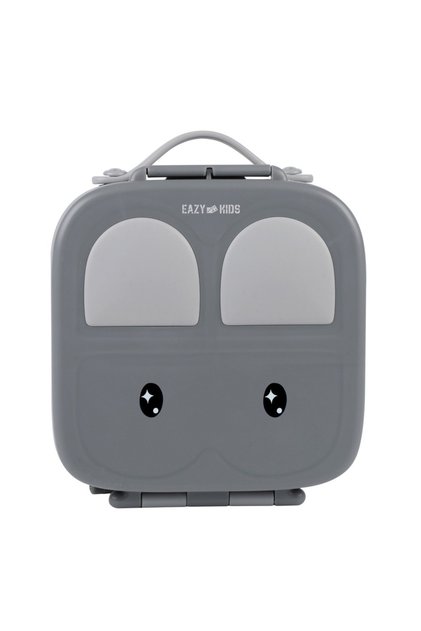 - Bento Lunch Box with Handle - Grey