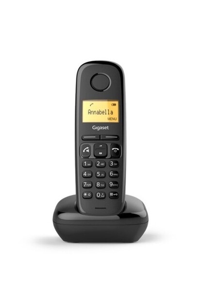 A270 Kablosuz LCD Ekranlı Telefon Siyah