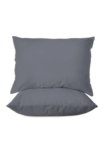 100% Cotton Satin 200 Tc (80 Thread) Set of 2 Pillowcases - 50X70 cm