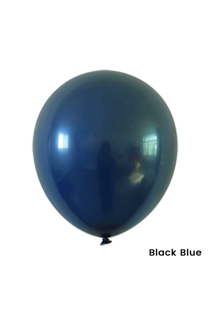 Set 5 Baloane Latex Jumbo 46 cm Albastru Marin Închis