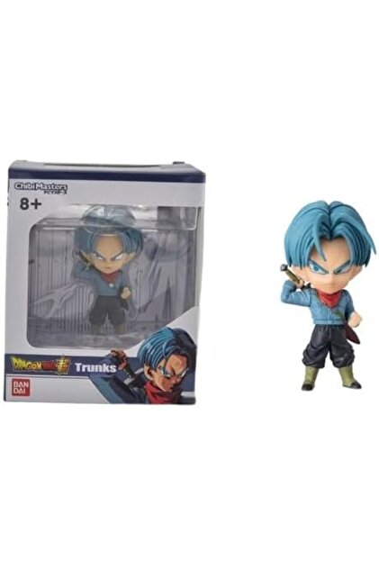 BANDAI Dragon Ball Super Trunks Figür 8 cm Chibi Masters Anime